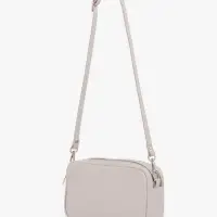 Сумка женская кросс-боди TEXTURA на молнии, 24&times;9&times;15 см, светло-серая