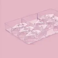 Форма для конфет и шоколада &laquo;Хеопс&raquo;, 14 ячеек, 20&times;12&times;2.5 см, пластик, прозрачная
