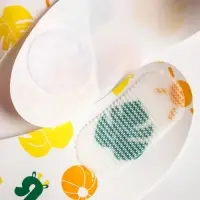 Нагрудник для кормления Крошка Я &laquo;Вкусная история&raquo; непромокаемых на липучке, 3 шт.