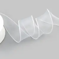 Лента капроновая &laquo;Волна&raquo;, 50 мм, 10&plusmn;1 м, белая