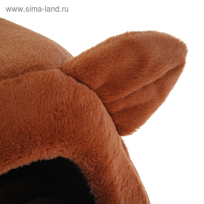 Домик  Домик "Норка" для животных, 28 х 28 х 35 см, плюш, микс цветов