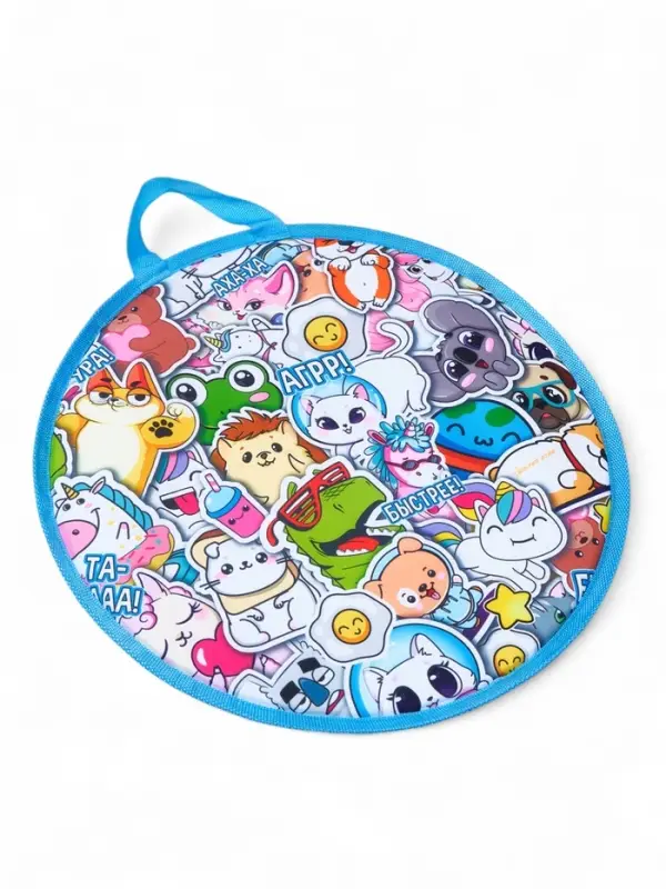 Ледянка Winter Star «Стикер», d=45 см, толщина 1 см Ледянка Winter Star «Стикер», d=45 см, толщина 1 см