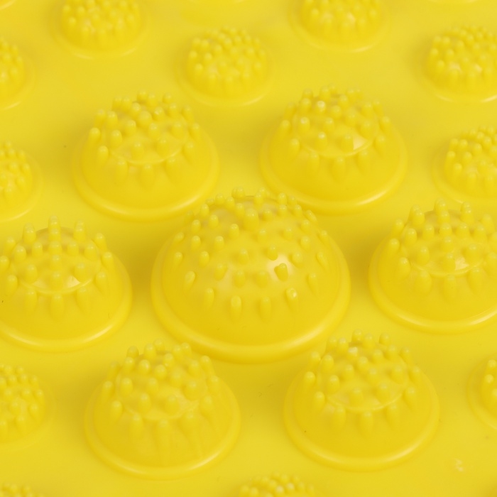 Массажный коврик ONLYTOP, 37,5х27,5 см, цвета МИКС Массажный коврик ONLYTOP, 37,5х27,5 см, цвета МИКС