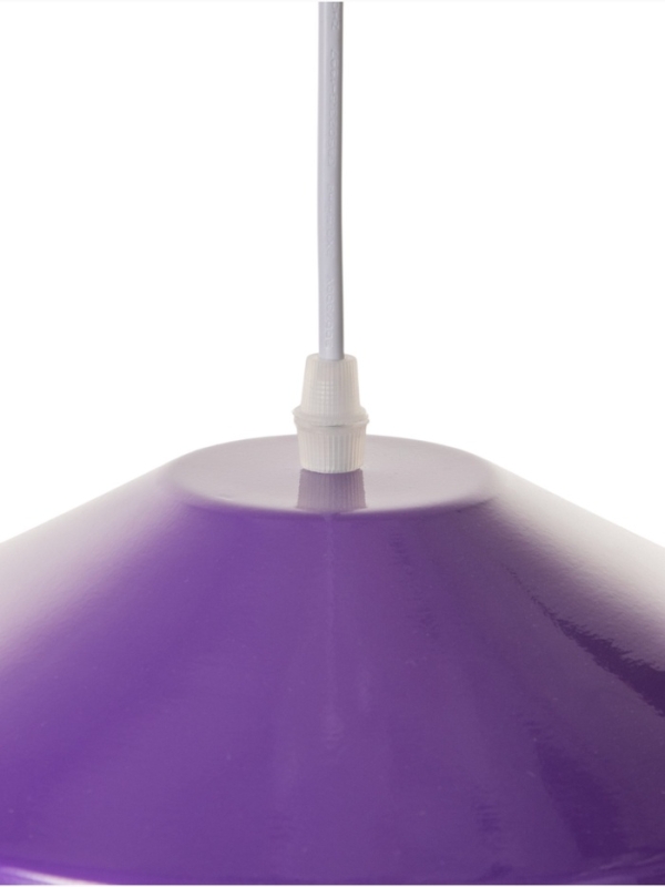 Светильник Lea 1х40Вт Е27 темно-фиолетовый 26х26х32см Светильник Lea 1х40Вт Е27 темно-фиолетовый 26х26х32см