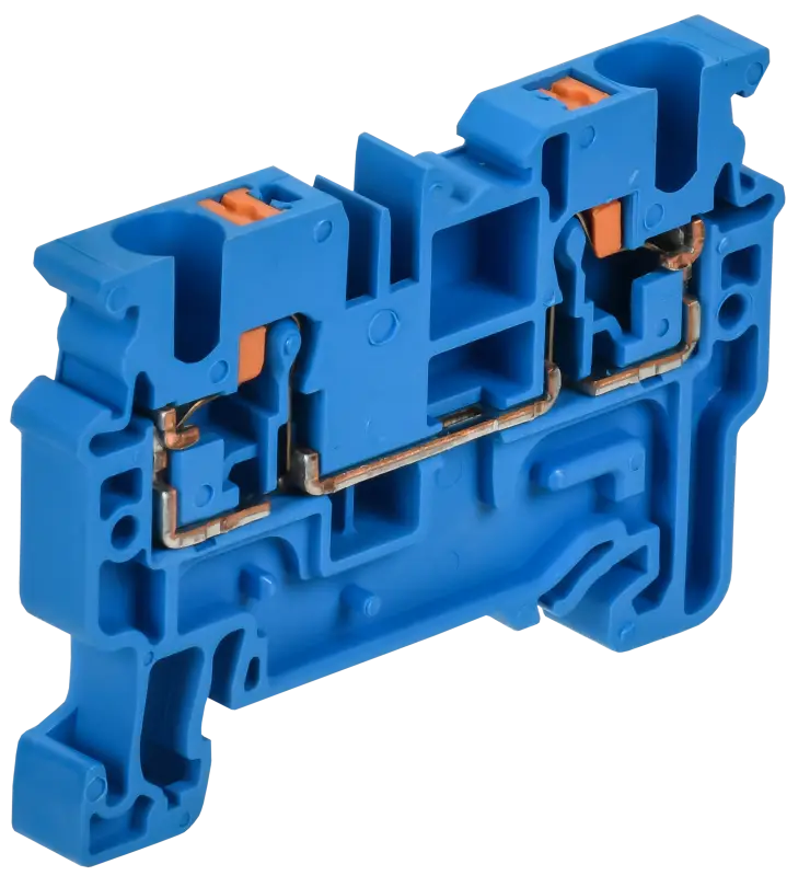 ARMAFIX Клемма пружинная Push In CP 4мм2 синяя IEK
