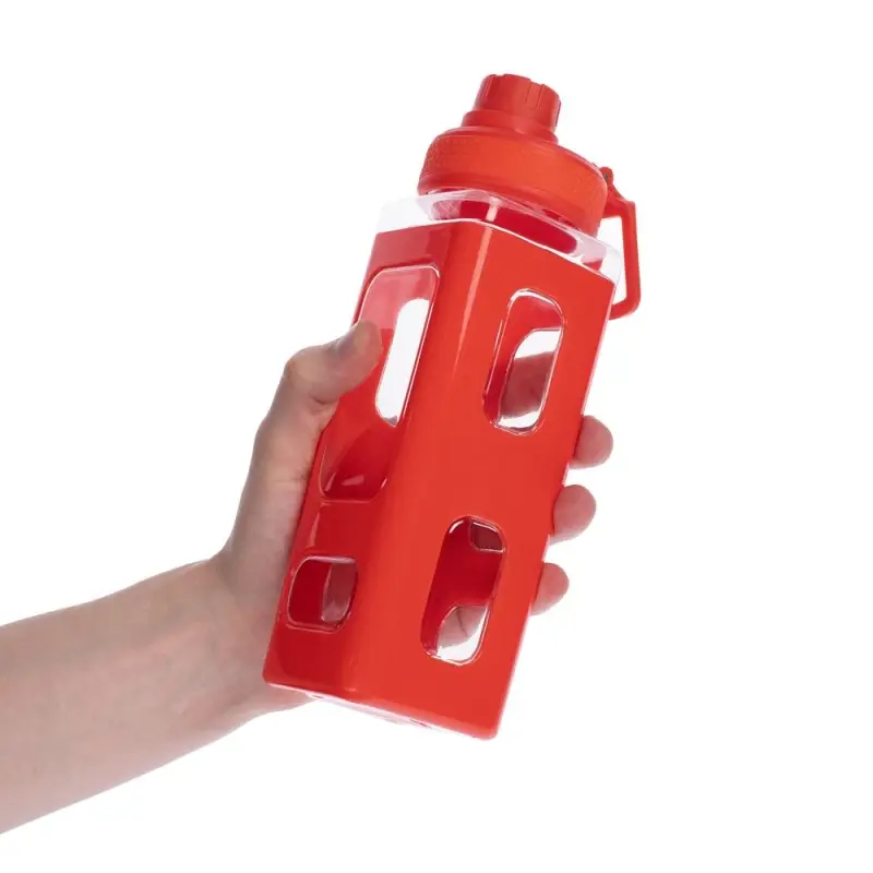 Бутылка для воды Square Fair, красная Бутылка для воды Square Fair, красная