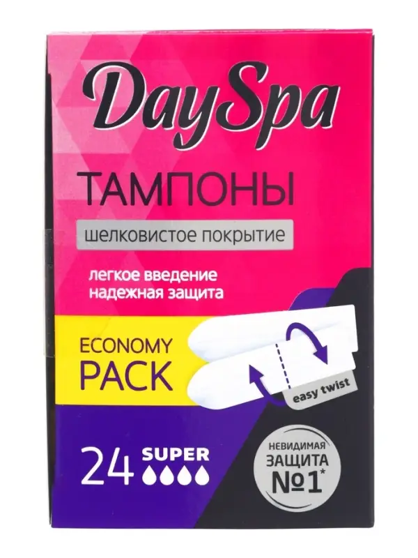 Тампоны Day Spa super, 24 шт.