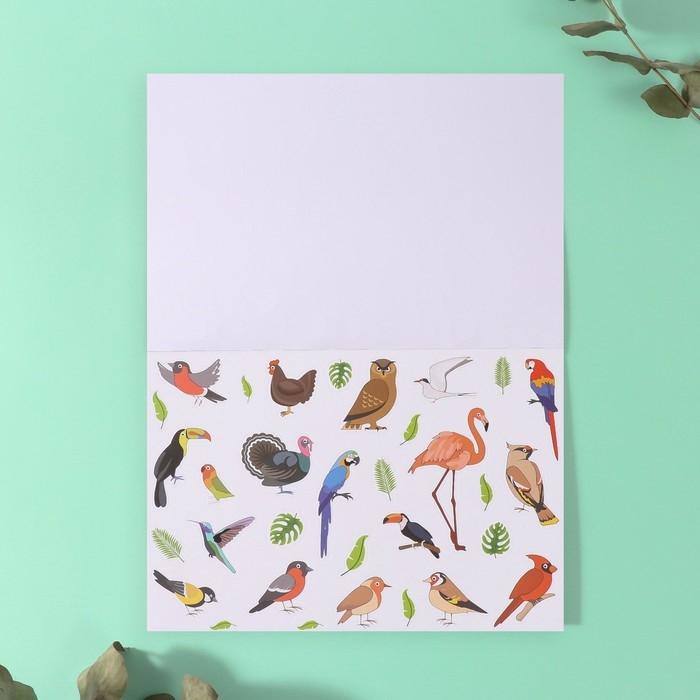 Наклейки в книжке Наклейки в книжке "Животные" + 5 фонов 20,7х14,2 см