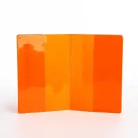 Обложка для паспорта, цвет оранжевый Обложка для паспорта, цвет оранжевый