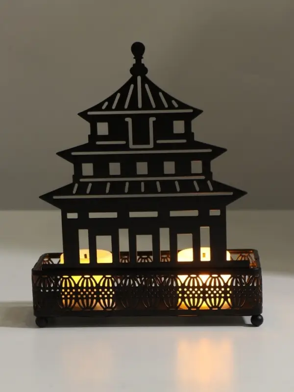 Подставка для мелочей металл &laquo;Дворец&raquo;, чёрный, 6.3&times;14.5&times;18.5 см