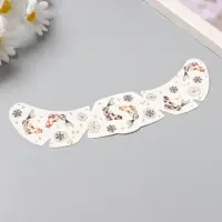 Переводная тату на тело цветная «Веснушки. Карпы», 16×5 см