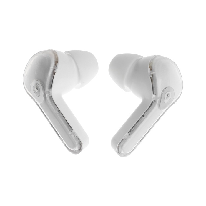 Наушники беспроводные Air39, TWS, вакуумные, BT 5.0, 45/200 мАч, дисплей, прозрачные, белые