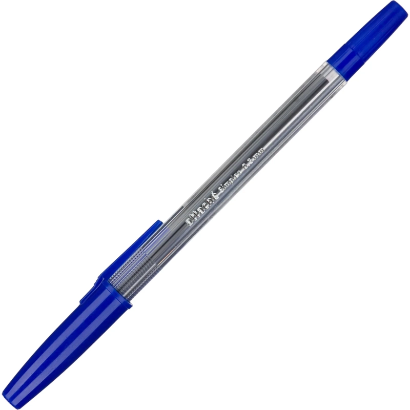 Ручка шариковая неавтомат. Attache Simplex шар0,5мм,лин0,3мм син,масл