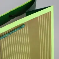 Пакет подарочный ламинированный вертикальный &laquo;Элегантность&raquo;, 26&times;12&times;32 см