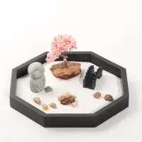 Сад камней &laquo;Маленький будда в японском саду&raquo;, 20&times;20&times;7 см