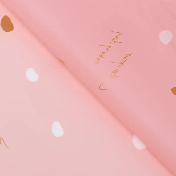 Пленка матовая для цветов, пудра, 57×57 см ±5% см Пленка матовая для цветов, пудра, 57×57 см ±5% см