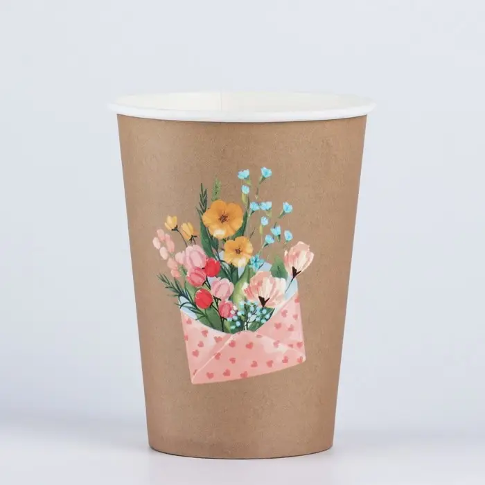 Стакан для цветов «Цветочное послание», 350 мл