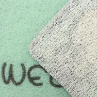 Коврик придверный Доляна &laquo;Корги&raquo;, грязезащитный, 40&times;60 см, зелёный