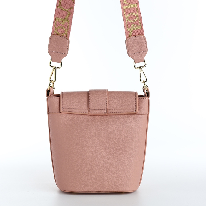 Сумка-мессенджер на застёжке, цвет розовый Сумка-мессенджер на застёжке, цвет розовый