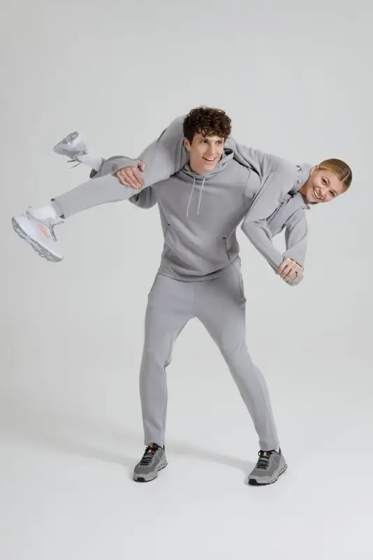 Джоггеры Lovi, серые, размер 3XL