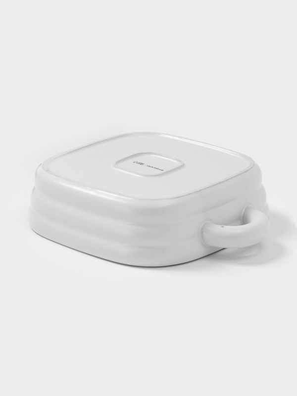 Форма для запекания Доляна «Зефир», 1,5 л, 21×21 см, квадратная, керамика, белая Форма для запекания Доляна «Зефир», 1,5 л, 21×21 см, квадратная, керамика, белая