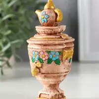 Фигурка гипс &laquo;Самовар&raquo;, 12&times;6&times;6.5 см