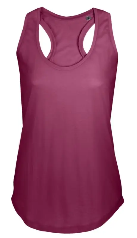 Майка женская Moka 110, темно-розовая (малиновая), размер XS Майка женская Moka 110, темно-розовая (малиновая), размер XS