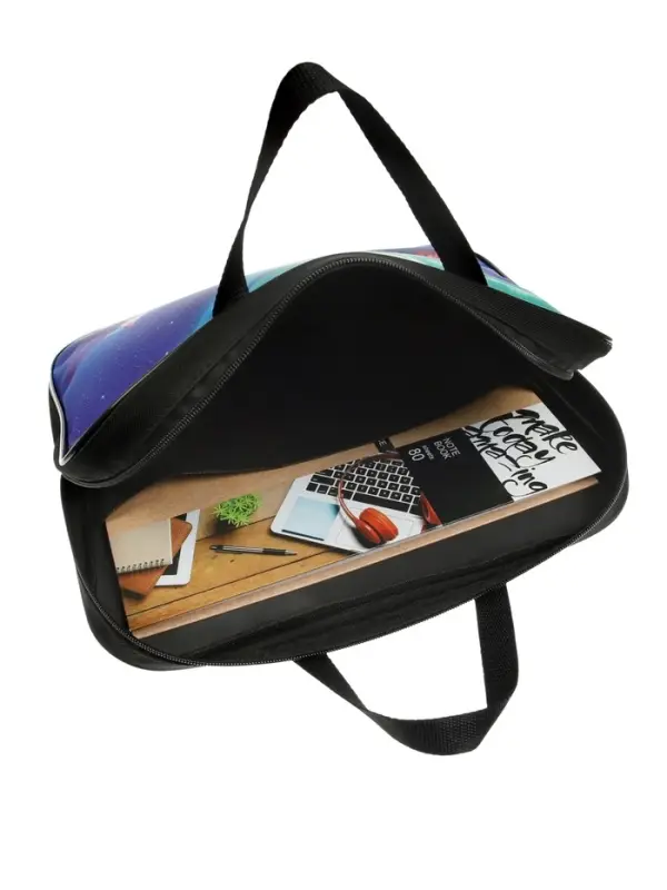 Папка с ручками Calligrata &laquo;Сияние&raquo;, А4, 70 мм, 350&times;270, текстиль