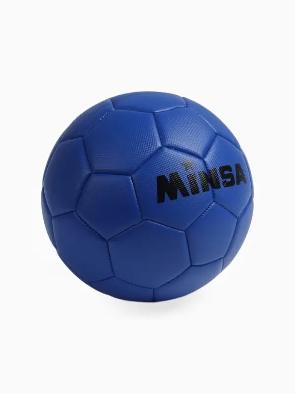 Футбольный мяч MINSA, PVC, машинная сшивка, 32 панели, р.5