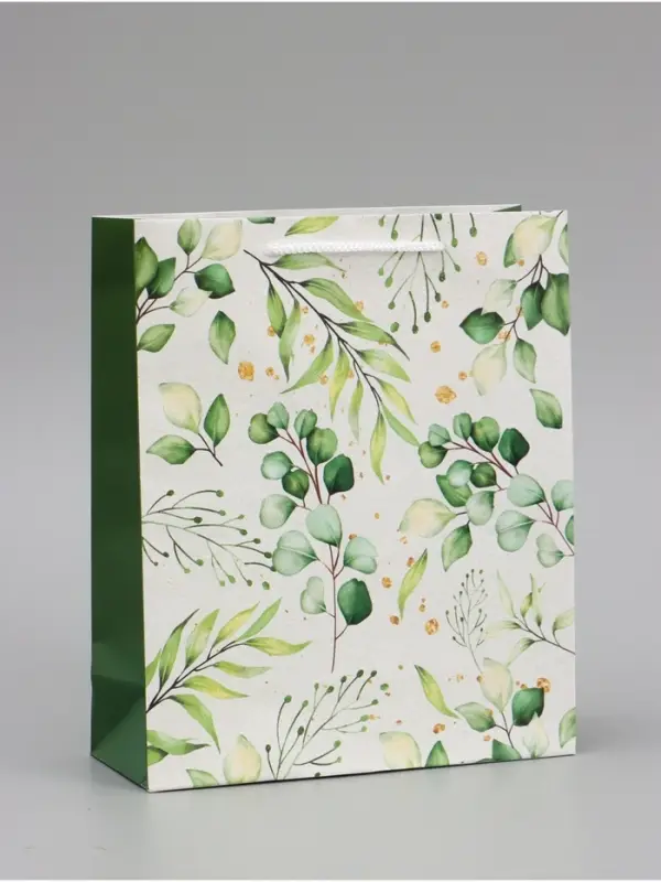 Пакет подарочный ламинированный, упаковка, Present for you, ML 21&times;25&times;8 см