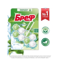 Блок для унитаза Bref pro nature Сила Актив "Океан", 2 шт х 50 гр