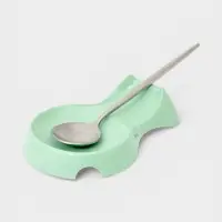 Подставка под ложку, пластик, 8&times;12.5&times;4 см, МИКС