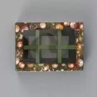 Коробка для 6 конфет &laquo;Уютного Нового года&raquo;, 13.7&times;9.8&times;3.8 см