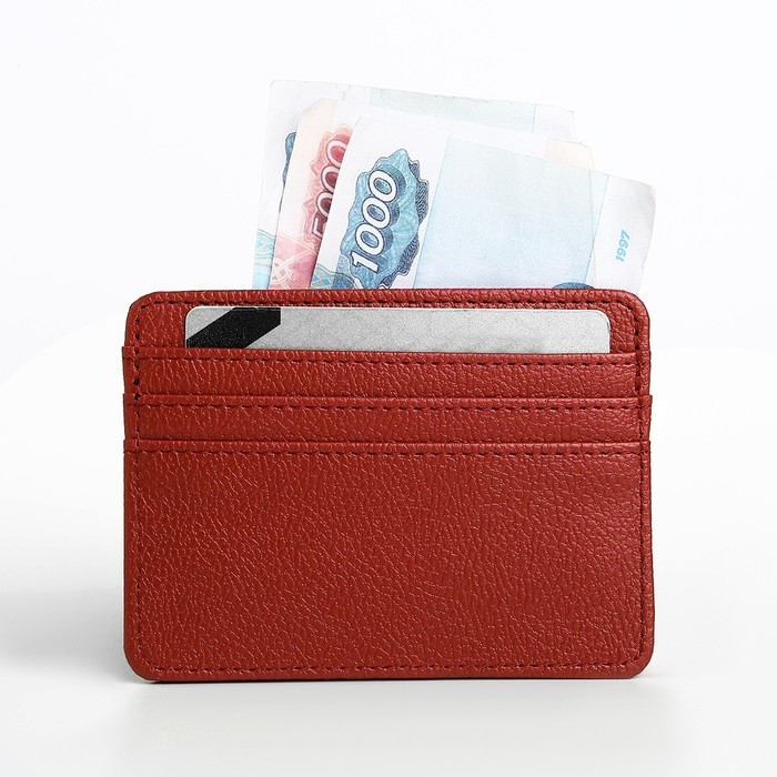 Картхолдер, цвет красный Картхолдер, цвет красный