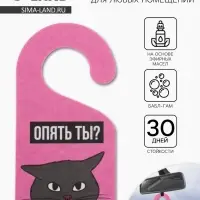 Ароматизатор в машину Luazon &laquo;Опять ты&raquo;, аромат бабл-гам