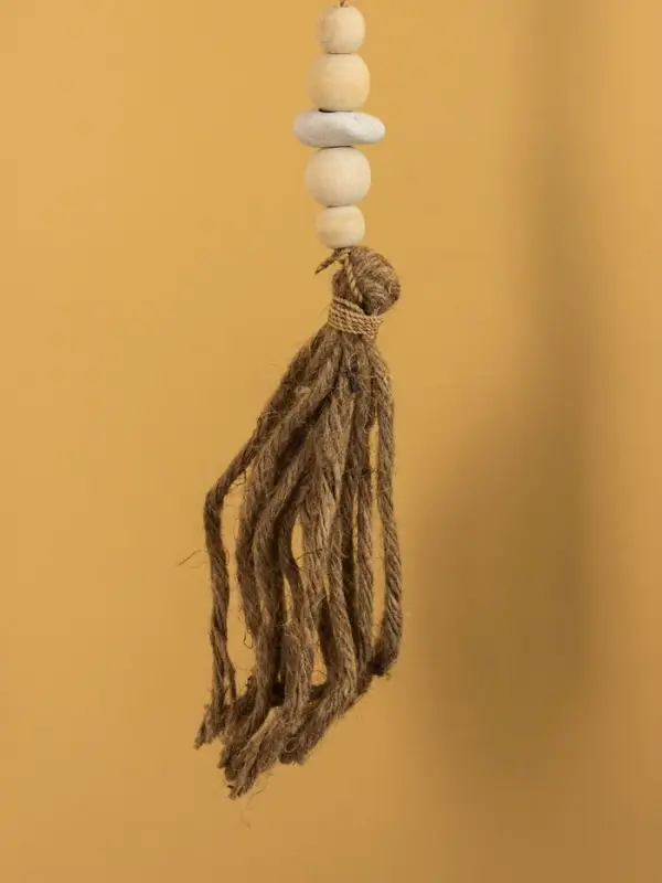 Подвеска декоративная Подвеска декоративная "Сердечки" дерево, камень 13х3х100 см