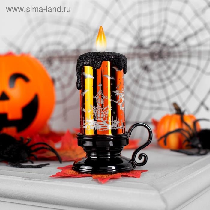 Светодиодная фигура «Свеча золотая» 6 × 15 × 6 см, пластик, батарейки AG13х3 (нет в комплекте), свечение тёплое белое Светодиодная фигура «Свеча золотая» 6 × 15 × 6 см, пластик, батарейки AG13х3 (нет в комплекте), свечение тёплое белое