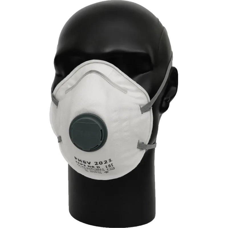 Полумаска фильтрующая PHSV 2021 с кл FFP2 до 12ПДК,(XL)10шт/уп