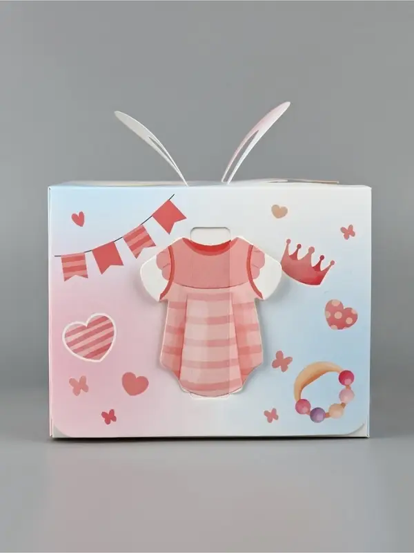 Коробка для бенто-торта &laquo;В ожидании чуда&raquo; 16&times;16&times;12.5 см