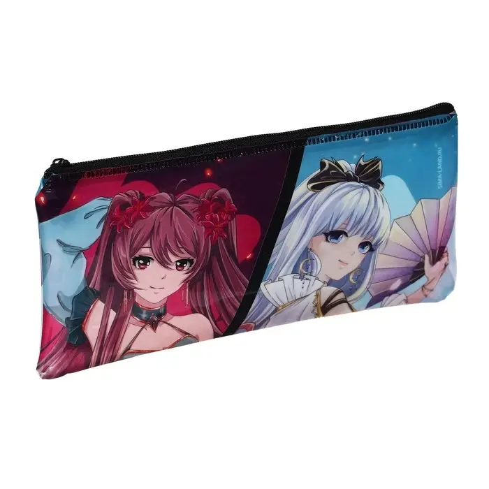 Пенал школьный, плоский, ПВХ, 9.5×20.5 см «Девочка аниме» Пенал школьный, плоский, ПВХ, 9.5×20.5 см «Девочка аниме»