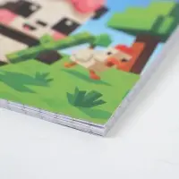 Блокнот 10х10см, 16 л. МИКС "Пиксели"