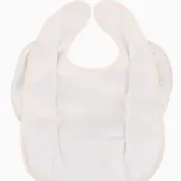 Нагрудник для кормления, непромокаемый с карманом &laquo;Нежные кролики&raquo; M&B