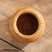 Корзинка плетеная ротанг, 16х16х13 см