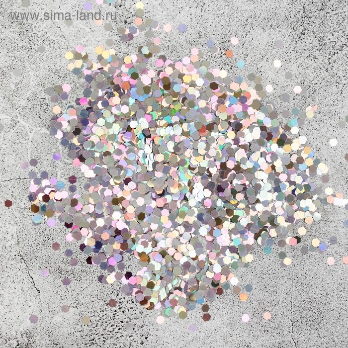 Наполнитель для шара «Шестиугольник», 0,3 см, набор 9 шт., цвет серебро Наполнитель для шара «Шестиугольник», 0,3 см, набор 9 шт., цвет серебро