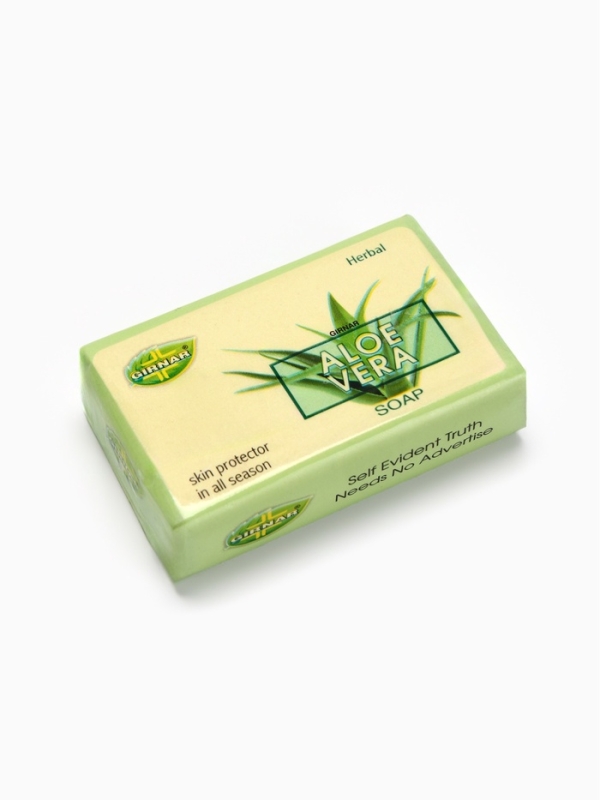 Туалетное мыло алоэ-вера, 4 шт по 125 г.