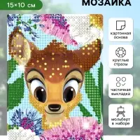 Алмазная мозаика с частичным заполнением для детей &laquo;Бэмби&raquo;, 15&times;10 см
