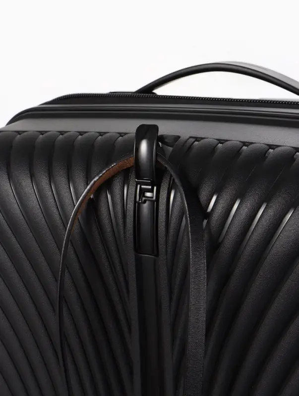 Чемодан на колёсах, 20", кодовый замок, 36&times;20&times;54 см, чёрный