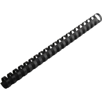 Пружины для переплета пластиковые Attache Economy 22мм черные 50шт/уп