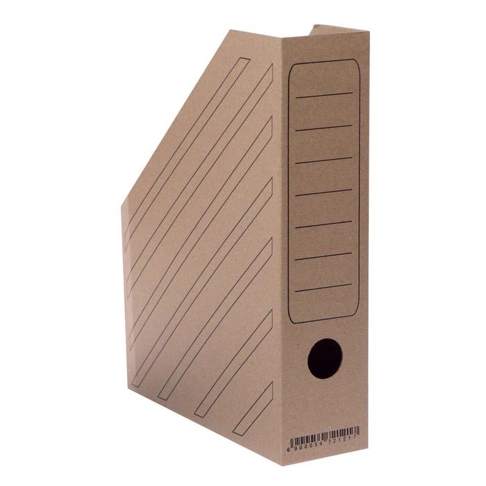 Накопитель-лоток А4, архивный из микрогофрокартона Calligrata, 75 мм, до 700 л, бурый Накопитель-лоток А4, архивный из микрогофрокартона Calligrata, 75 мм, до 700 л, бурый