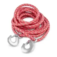 Трос буксировочный веревочный с крюками 5т 4,5м AVS BT-5 в сумке